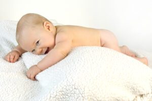 Zweisamkeit Babymassage
